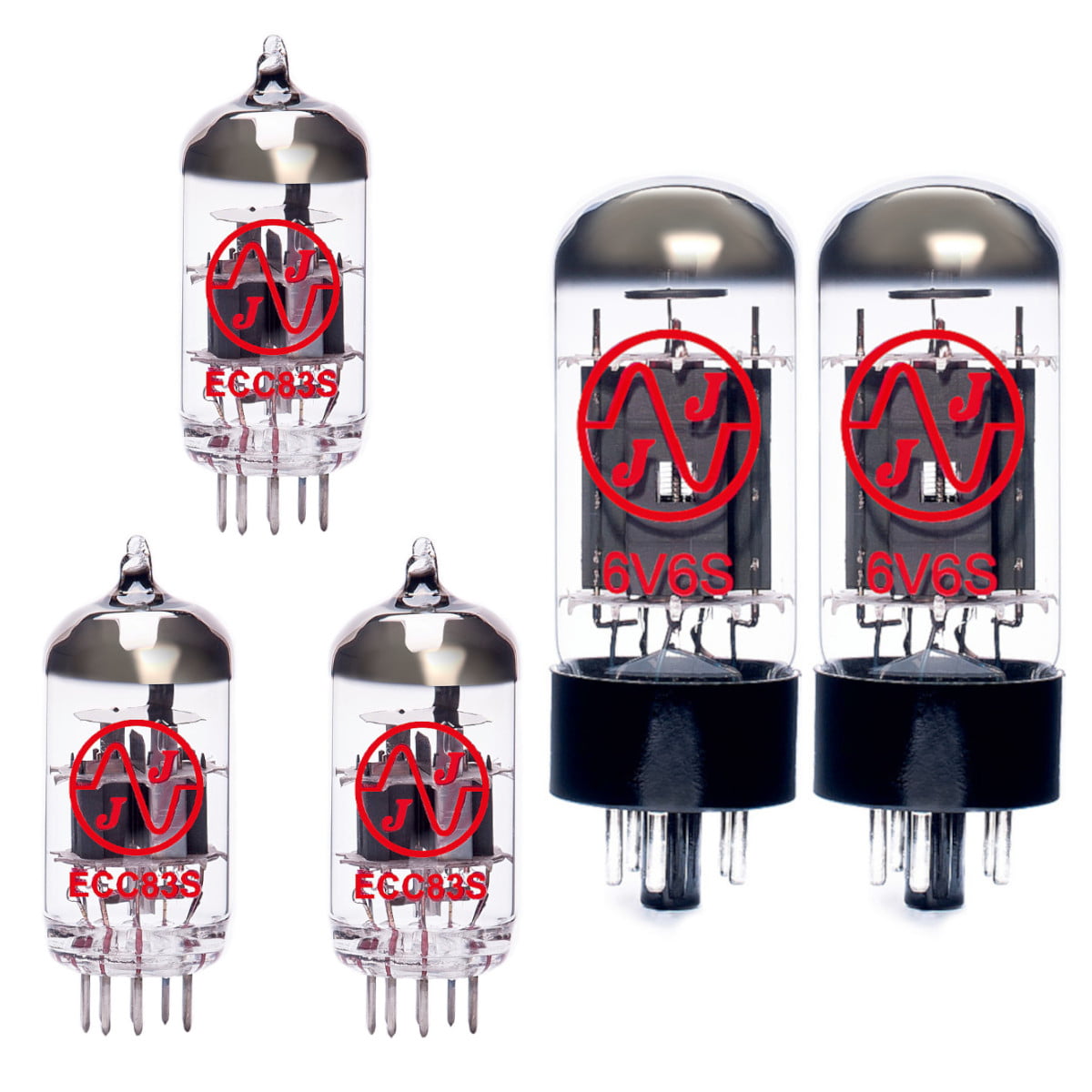 Tone King Falcon Verstärker Röhre Set (2 x 12AX7 1 x Symmetrische 12AX7 2 x Gematchte 6V6S)